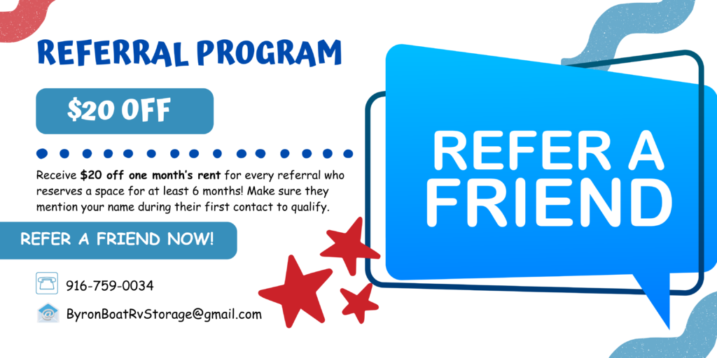 Refer a Friend, Byron